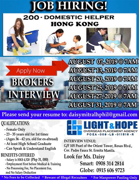 light and hope overseas placement agency photos|Light And Hope Overseas Placement Agency .